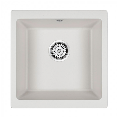 Мойка гранитная Paulmark GERA 50, мойка, гранит, белый pm104546-wh