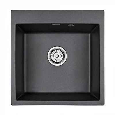 Мойка гранитная Paulmark KANTE 50, мойка, гранит, черный pm105152-bl