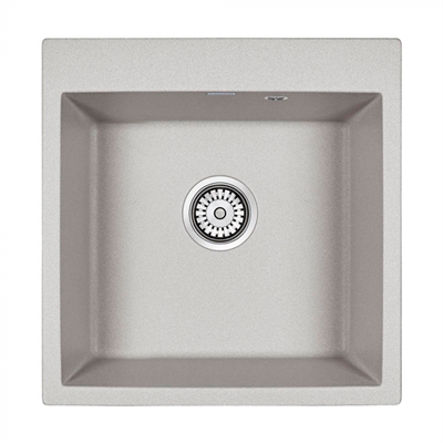 Мойка гранитная Paulmark KANTE 50, мойка, гранит, серый pm105152-gr