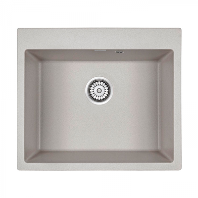 Мойка гранитная Paulmark KANTE 60, мойка, гранит, серый pm106052-gr