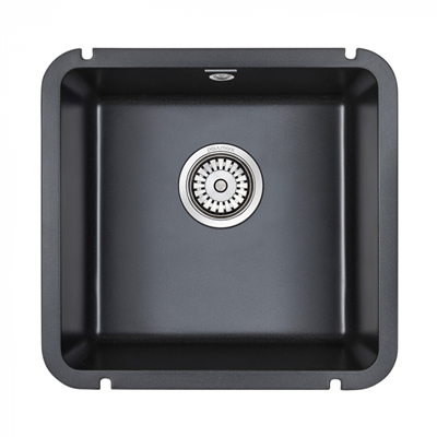 Мойка гранитная Paulmark UNTER, мойка, гранит, черный pm204543-bl