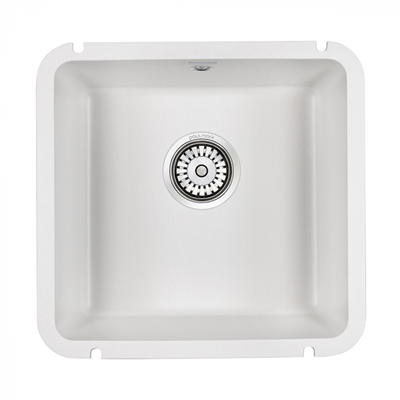 Мойка гранитная Paulmark UNTER, мойка, гранит, белый pm204543-wh