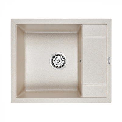 Мойка гранитная Paulmark FLUGEN 50-600, мойка, гранит, бежевый pm216050-be