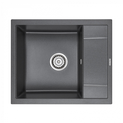 Мойка гранитная Paulmark FLUGEN 50-600, мойка, гранит, графит pm216050-dg