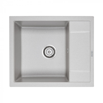 Мойка гранитная Paulmark FLUGEN 50-600, мойка, гранит, серый pm216050-gr