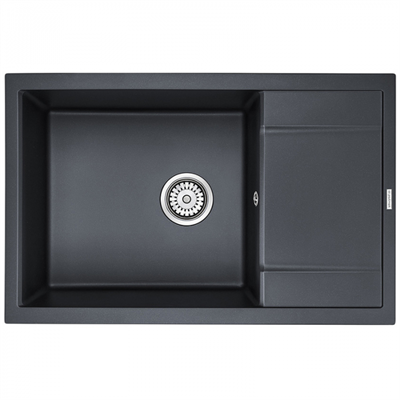 Мойка гранитная Paulmark FLUGEN 60, мойка, гранит, антрацит pm317850-an