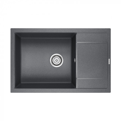 Мойка гранитная Paulmark FLUGEN 60, мойка, гранит, графит pm317850-dg