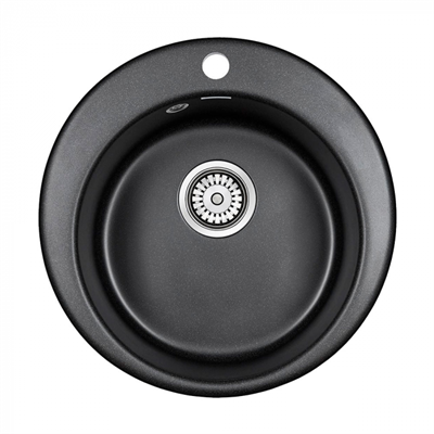 Мойка гранитная Paulmark GELEGEN 50, мойка, гранит, черный pm404800-bl