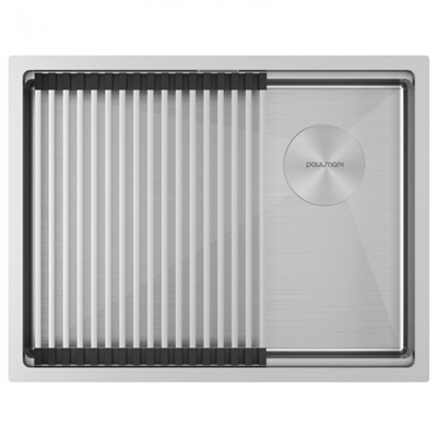 Paulmark NEXT-PRO 58 UNI, мойка, нержавеющая сталь брашированная pm705845-bs