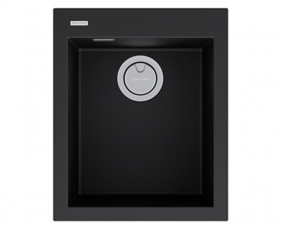 Мойка гранитная Paulmark DECORATION 41, мойка, гранит, антрацит pm934150-an