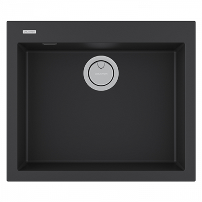 Мойка гранитная Paulmark DECORATION 60, мойка, гранит, антрацит pm936051-an