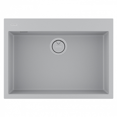 Мойка гранитная Paulmark DECORATION 69, мойка, гранит, серый pm936950-ugr