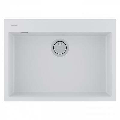 Мойка гранитная Paulmark DECORATION 69, мойка, гранит, белый pm936950-wh