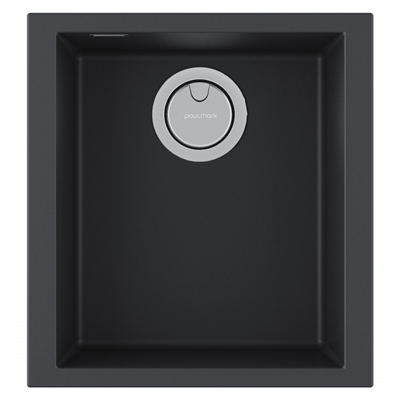 Мойка гранитная Paulmark NEO CLASSIC 41, мойка, гранит, антрацит pm964144-an