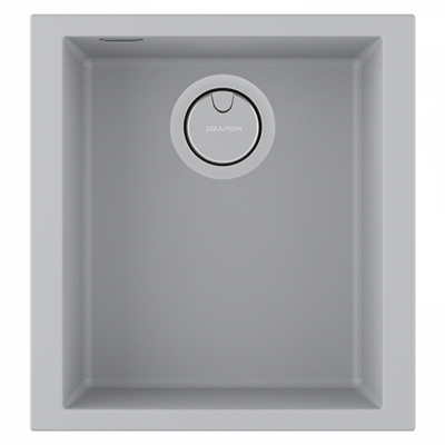 Мойка гранитная Paulmark NEO CLASSIC 41, мойка, гранит, серый pm964144-ugr