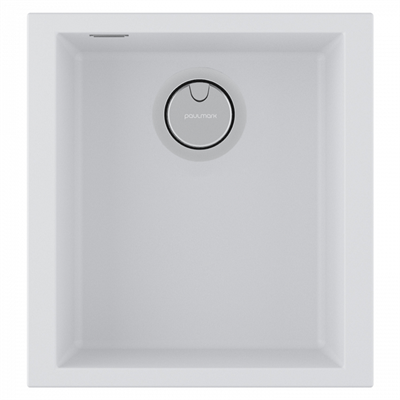 Мойка гранитная Paulmark NEO CLASSIC 41, мойка, гранит, белый pm964144-wh