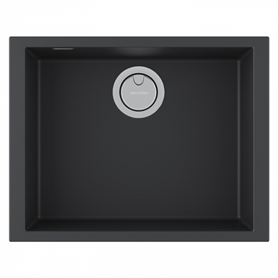 Мойка гранитная Paulmark NEO CLASSIC 56, мойка, гранит, антрацит pm965644-an