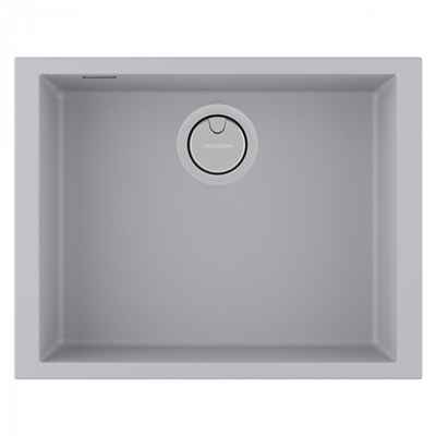 Мойка гранитная Paulmark NEO CLASSIC 56, мойка, гранит, серый pm965644-ugr