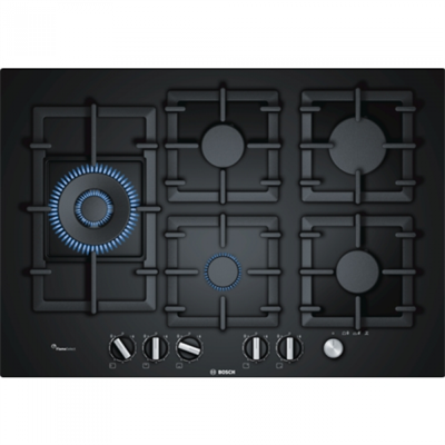 Варочная панель газовая Bosch PPS7A6M90R, черный pps7a6m90r