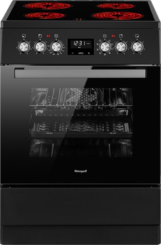 Стеклокерамическая плита Weissgauff WES E12V15 BE 432303