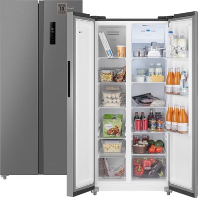 Холодильник Weissgauff WSBS 500 Inverter NoFrost Inox 433049