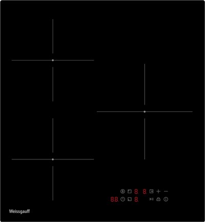 Стеклокерамическая панель Weissgauff HI 430 BM 436892 436892