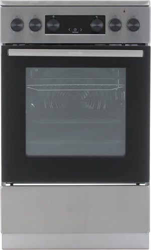 Плита электрическая Gorenje GEC5C40XAOT серый (без крышки) gec5c40xaot