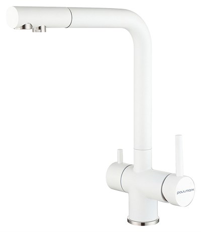 Paulmark SKALEN, смеситель, белый матовый sk213020-wh