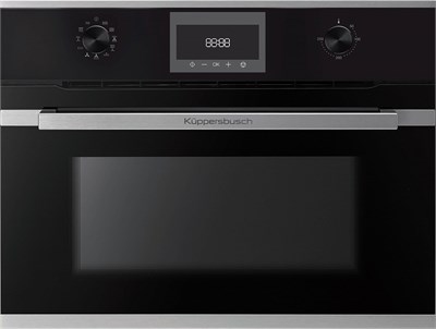 Компактный духовой шкаф Kuppersbusch CBM 6330.0 S6 Black Steel cbm 6330.0 s6