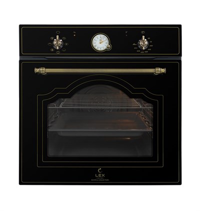 Встраиваемый электрический духовой шкаф Lex EDM 6070C BL chao000363 - фото 32701