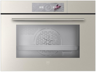 Встраиваемая пароварка V-ZUG CombiSteamer V6000 45F CS6T-23033 Pearl mirror glass cs6t-23033 pearl mirror glass