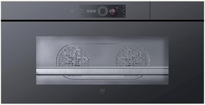 Встраиваемая пароварка V-ZUG CombiSteamer V6000 45L Grand AutoDoor CS6T-23046 черное стекло cs6t-23046 черное стекло