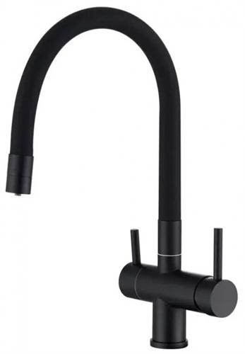 Emar EC-3015 Black, смеситель, черный ec-3015 black