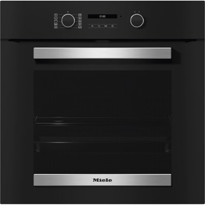 Духовой шкаф электрический Miele H 2465 BP Active OBSW ObsidianBlack EL, черный обсидиан/серебристый h 2465 bp obsw