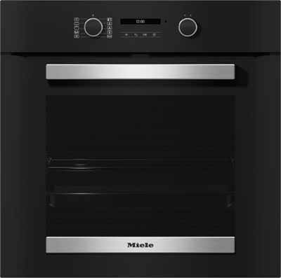 Духовой шкаф электрический Miele H 2467 BP Active OBSW ObsidianBlack EL, черный обсидиан/серебристый h 2467 bp obsw