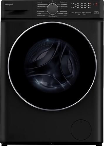 Стиральная машина Weissgauff Стиральная машина Weissgauff WM 4627 Touch Inverter Steam Black 439116 439116