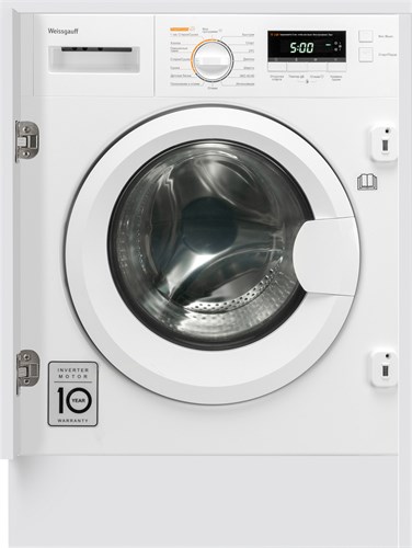 Встраиваемая стиральная машина с сушкой Weissgauff WMDI 6148D 404317