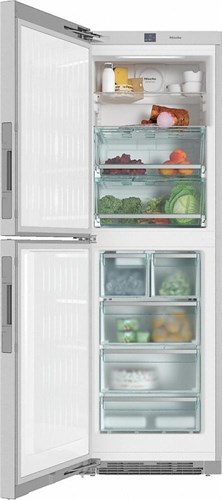 Отдельностоящая холодильно-морозильная комбинация Miele KFNS28463 ED/CS kfns28463 ed/cs