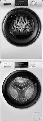 Колонна из стиральной и сушильной машин HAIER 929B 9+9 кг ceaaw2e00ru & cf067ke05ru & cf067ez02ru