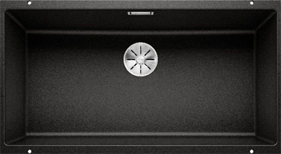 Мойка BLANCO SUBLINE 800-U Silgranit черный 526005