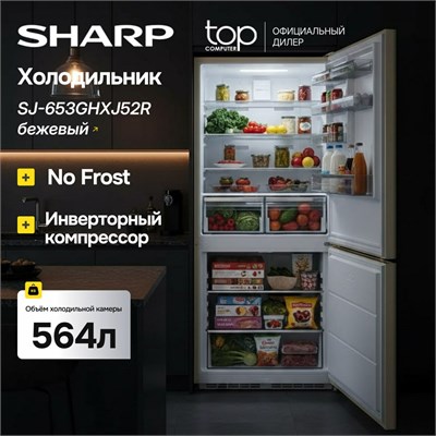 Холодильник Sharp SJ653GHXJ52R sj-653ghxj52r