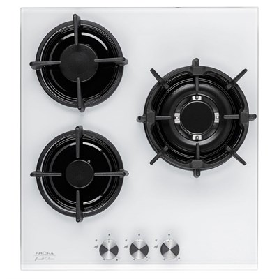 Встраиваемая газовая варочная панель Krona FIERO 45 WH 00026350 - фото 34890