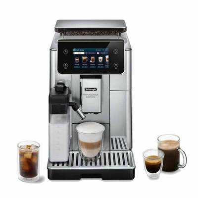 Кофемашина DeLonghi ECAM630.55.SSM черный/серебристый ecam630.55.ssm
