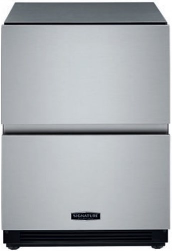 Встраиваемый под столешницу конвертируемый холодильник Signature Kitchen Suite SKSUD2402E sksud2402e