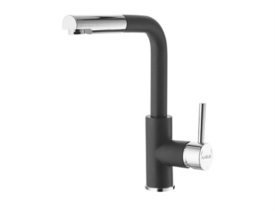 Смеситель для кухни Alveus Dual G91 Carbon черный (1139812) 1139812 - фото 43707