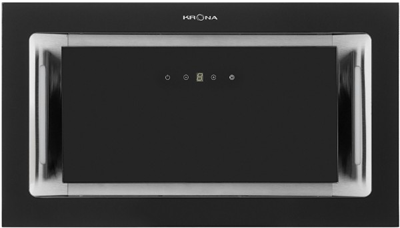 Встраиваемая вытяжка Krona Selina 900 Glass Black S ка-00002596 - фото 46771