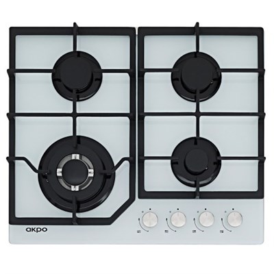 Встраиваемая газовая варочная панель Akpo PGA 604 FGC WH ak-16004 - фото 62732