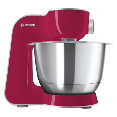 Кухонная машина Bosch MUM58420 планетар.вращ. 1000Вт рубиновый/серебристый - фото 78796