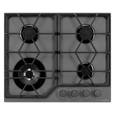 Встраиваемая газовая варочная панель Kuppersberg FG 62 GR 00006636 - фото 79287