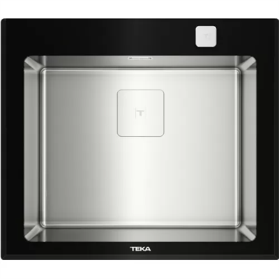 Металлическая мойка Teka DIAMOND RS15 1B 60 BLACK 115000075 - фото 83836